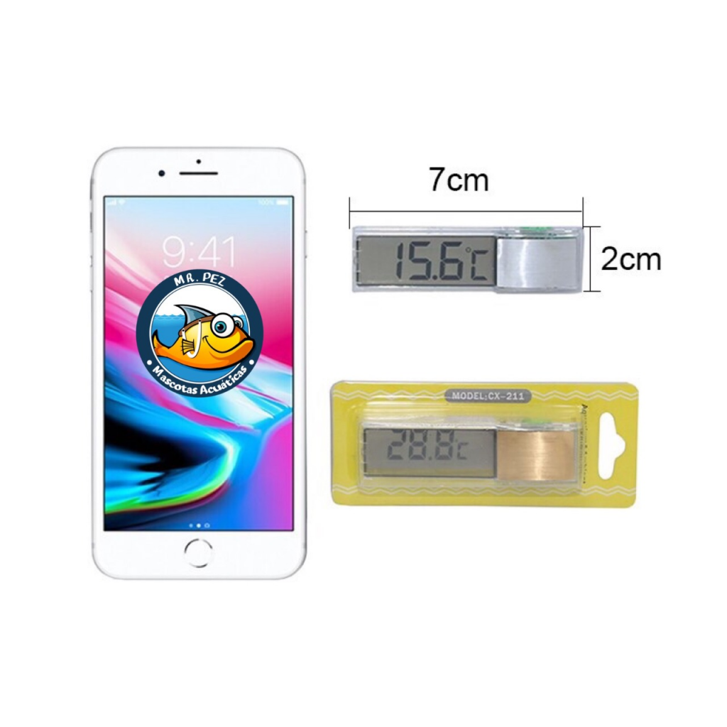 Termómetro Digital LCD 3D