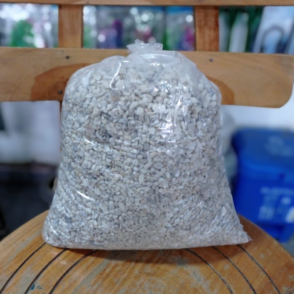 Bolsa de Grava Blanca (4 Kilos Aprox.)