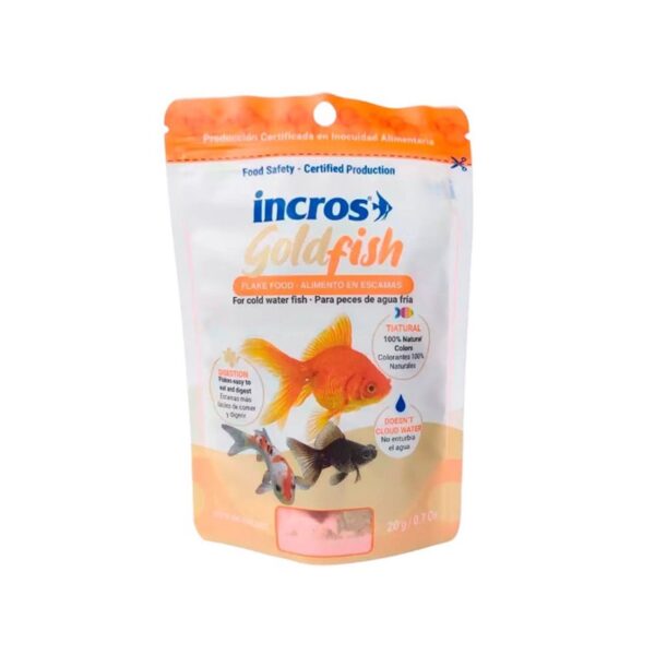 Incros Goldfish x 20 gramos
