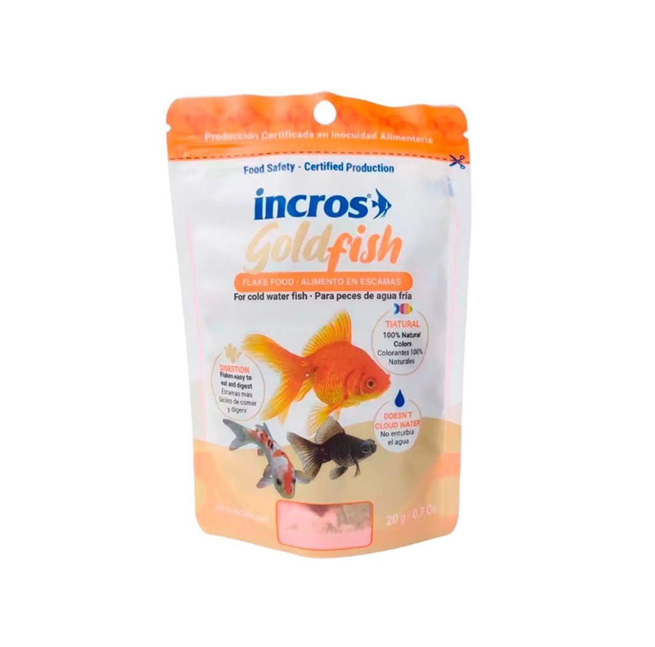 Incros Goldfish x 20 gramos