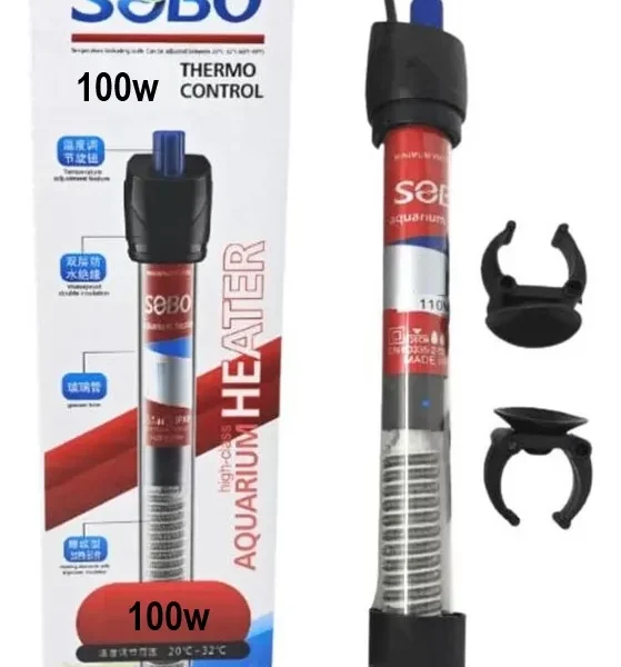 Calentador de Agua 100W con control de Temperatura (HS-100) ⁠(Sobo)