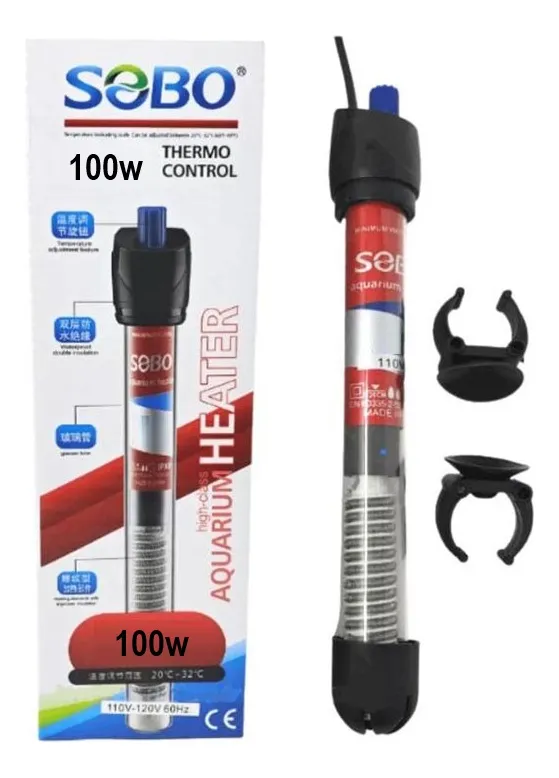 Calentador de Agua 100W con control de Temperatura (HS-100) (Sobo)